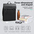 MUKE III: School Style Classic Business Work Black Oxford Backpack