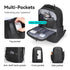 Sienet: Leather membrane material waterproof scratch-resistant high capacity Backpacks