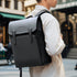 MUKE III: School Style Classic Business Work Black Oxford Backpack