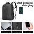 Sienet: Leather membrane material waterproof scratch-resistant high capacity Backpacks