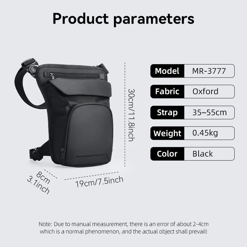Toolkits: Leather Waterproof Anti-Scratch Multifunctional Adjustable Switching Mode Crossbody Bag