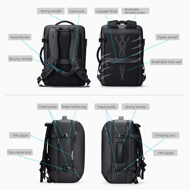 Infinitely: Multi-functional Large Capacity Backpacks