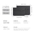 Sheer Professionals Stylish Modern Slim Laptop Bag 13.3 -15.4 inch