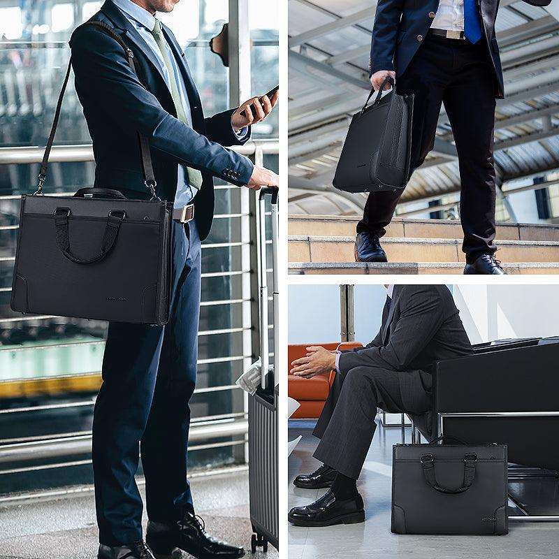 Classic II: MarkRyden Business Crossbody Computer Briefcase 15.6 inch