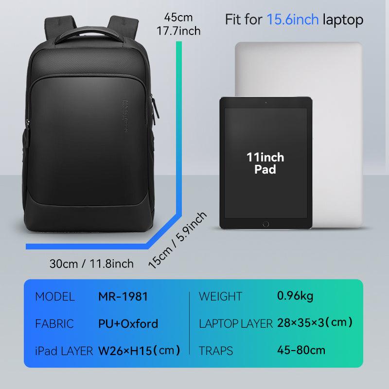 LeatherLux: The Premium Multi-Feature Backpack