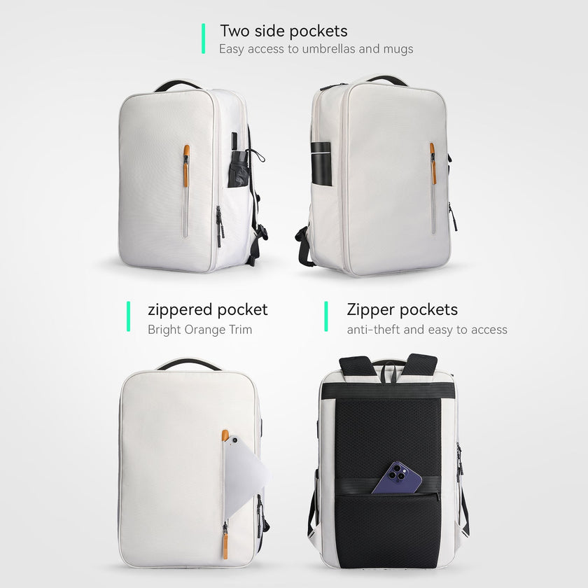 Urbanity: City Commuter Oxford USB Port 17.3 inch Laptop Backpack
